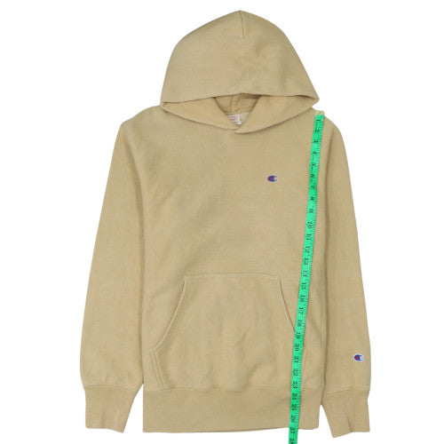 Mens UK Size L Champion Beige Pullover Hoodie