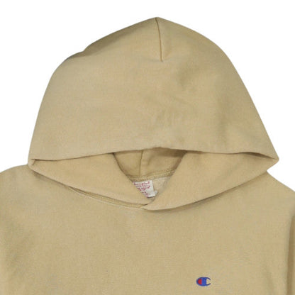 Mens UK Size L Champion Beige Pullover Hoodie