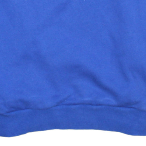 Womens UK Size M ellesse Blue Pullover Sweatshirt
