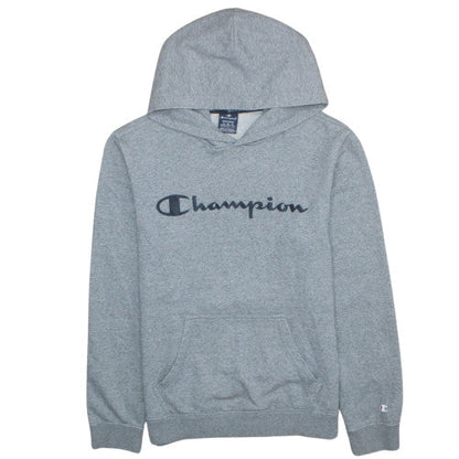 Mens UK Size M Champion Grey Pullover Hoodie