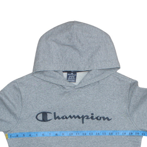 Mens UK Size M Champion Grey Pullover Hoodie