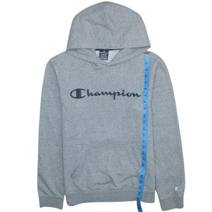 Mens UK Size M Champion Grey Pullover Hoodie