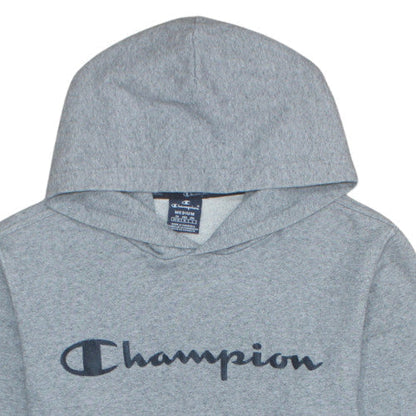 Mens UK Size M Champion Grey Pullover Hoodie