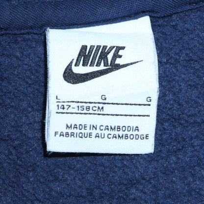 Boys UK Size L Nike Blue Full Zip Hoodie