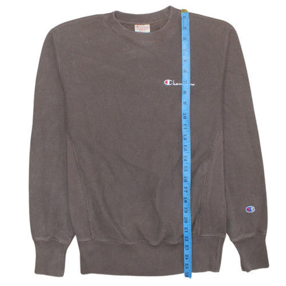 Mens UK Size S Champion Brown Pullover Sweatshirt