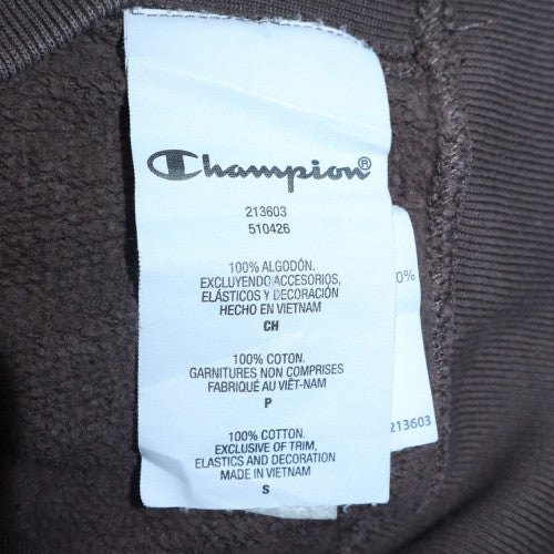 Mens UK Size S Champion Brown Pullover Sweatshirt