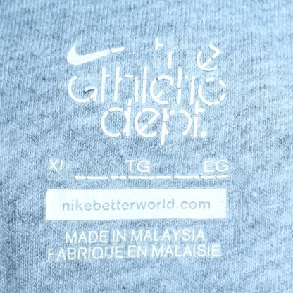 Mens UK Size XL Nike Grey Pullover Hoodie
