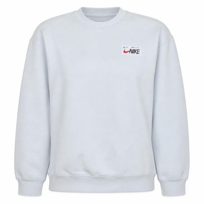 Womens UK Size L Nike White Pullover Sweatshirt