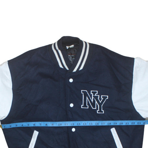 Mens UK Size S Mil-Tec Blue Varsity Jacket