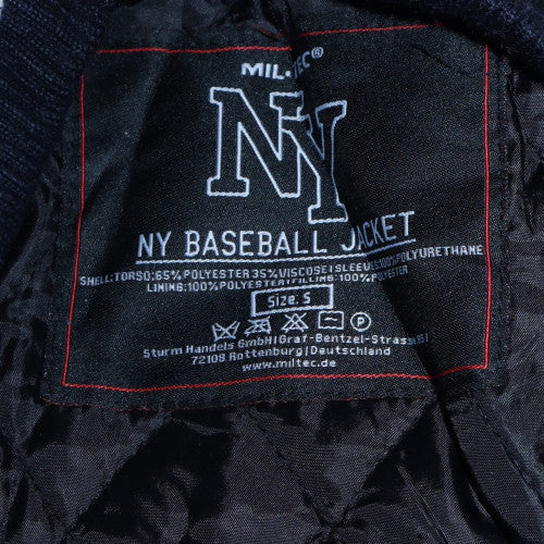Mens UK Size S Mil-Tec Blue Varsity Jacket
