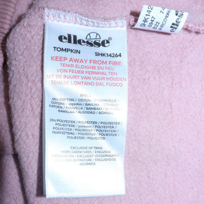 Womens UK Size 12 ellesse Pink Pullover Sweatshirt
