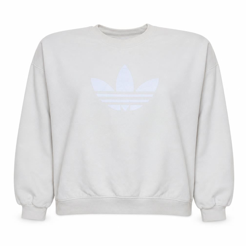 Womens UK Size 20 adidas White Pullover Sweatshirt