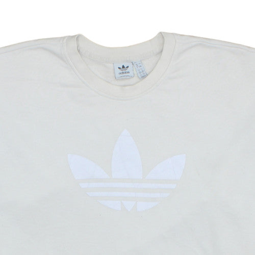 Womens UK Size 20 adidas White Pullover Sweatshirt