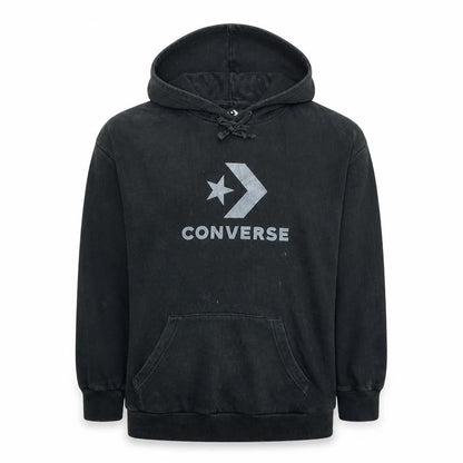 Mens UK Size XS Converse Black Pullover Hoodie