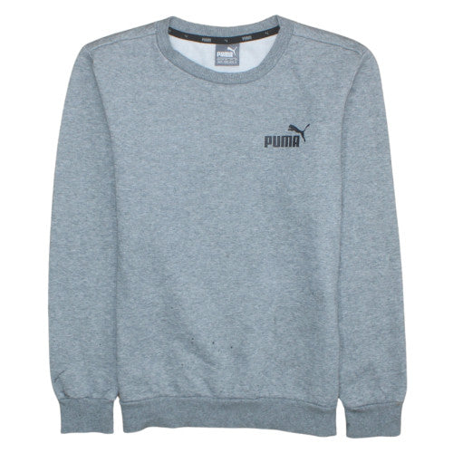 Mens UK Size XS PUMA Grey Pullover Sweatshirt