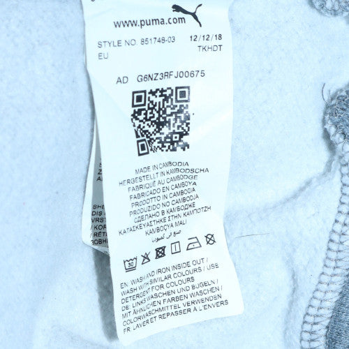 Mens UK Size XS PUMA Grey Pullover Sweatshirt