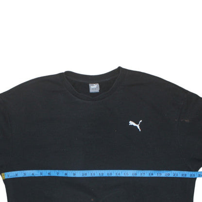 Womens UK Size L PUMA Black Pullover Sweatshirt