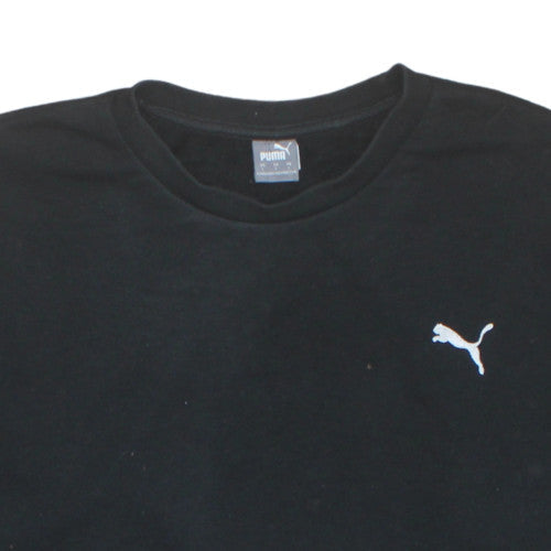 Womens UK Size L PUMA Black Pullover Sweatshirt