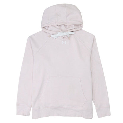Womens UK Size L Under armour Pink Pullover Hoodie