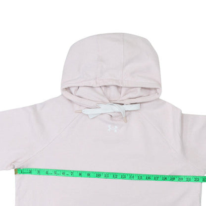 Womens UK Size L Under armour Pink Pullover Hoodie