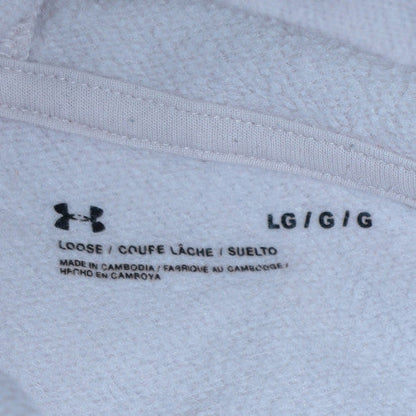 Womens UK Size L Under armour Pink Pullover Hoodie