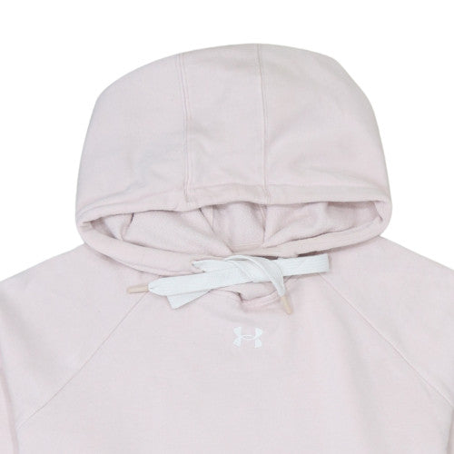 Womens UK Size L Under armour Pink Pullover Hoodie