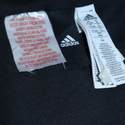 Boys UK Size 11-12 Years adidas Black Full Zip Hoodie