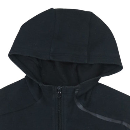 Boys UK Size 11-12 Years adidas Black Full Zip Hoodie