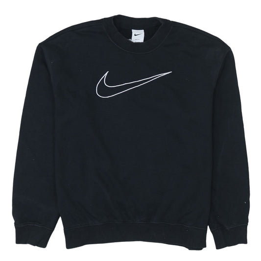 Womens UK Size S Nike Black Pullover Sweatshirt