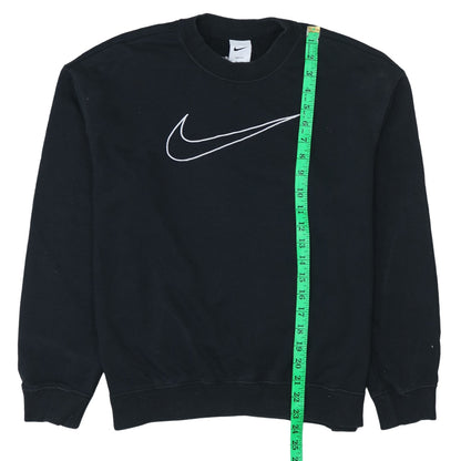 Womens UK Size S Nike Black Pullover Sweatshirt