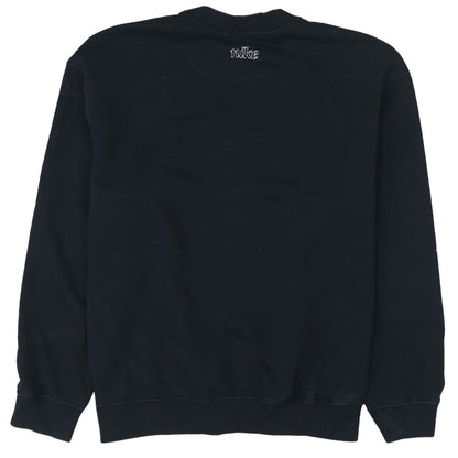 Womens UK Size S Nike Black Pullover Sweatshirt