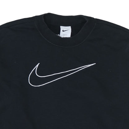 Womens UK Size S Nike Black Pullover Sweatshirt