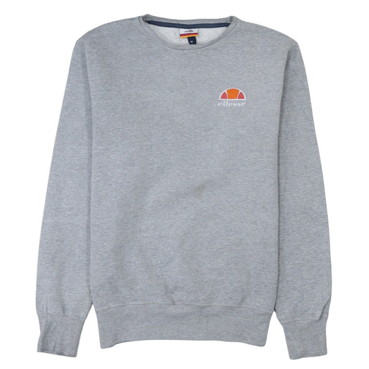 Mens UK Size M ellesse Grey Pullover Sweatshirt