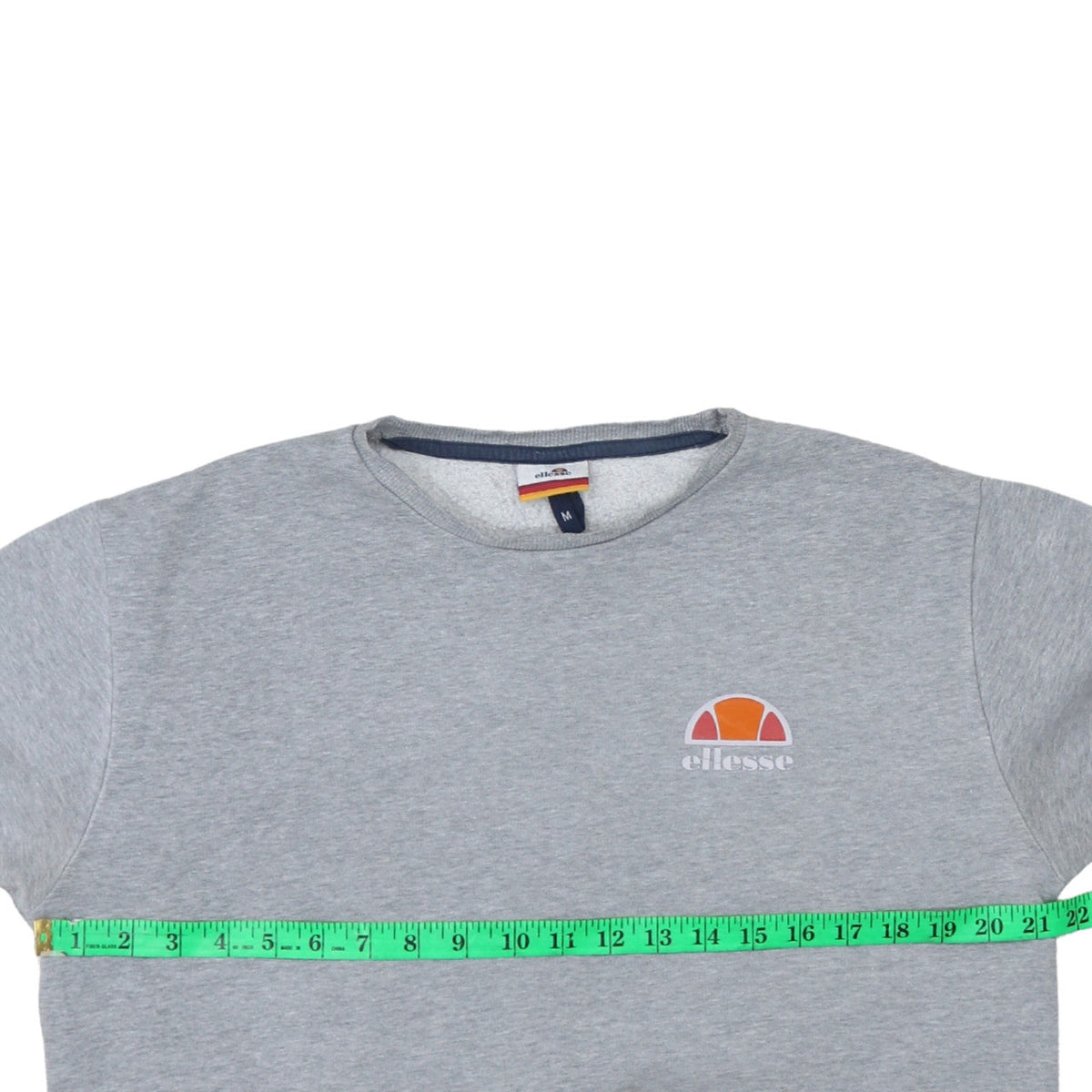 Mens UK Size M ellesse Grey Pullover Sweatshirt