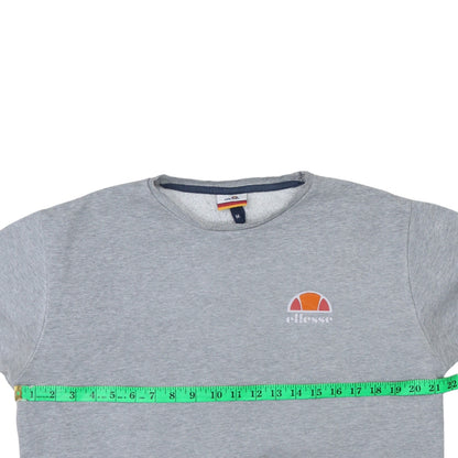 Mens UK Size M ellesse Grey Pullover Sweatshirt
