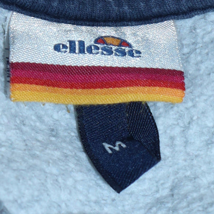 Mens UK Size M ellesse Grey Pullover Sweatshirt