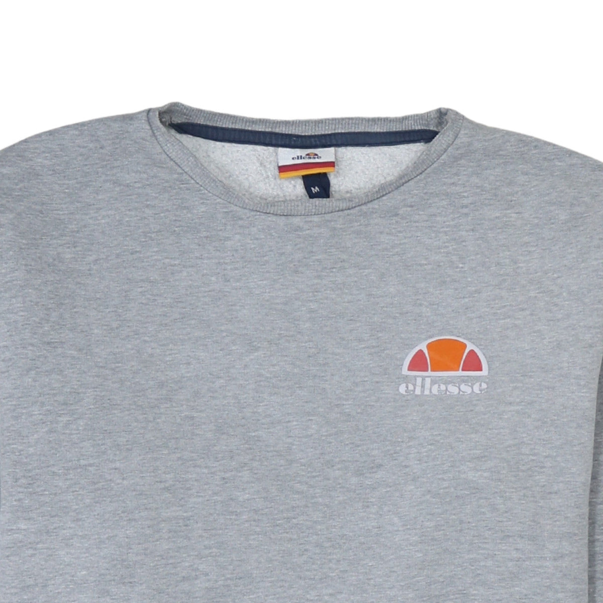 Mens UK Size M ellesse Grey Pullover Sweatshirt