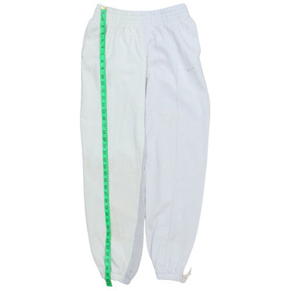 Womens UK Size S Nike Regular Fit Jogger White Trousers