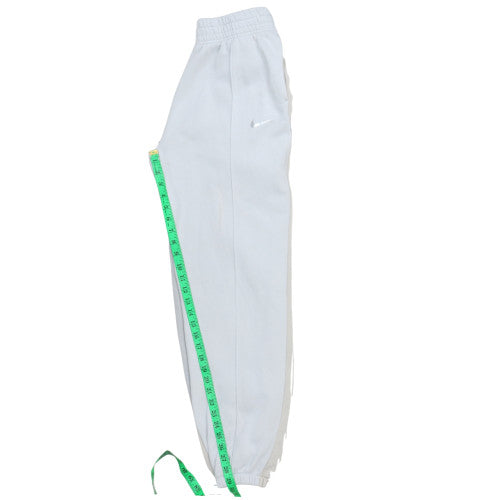 Womens UK Size S Nike Regular Fit Jogger White Trousers