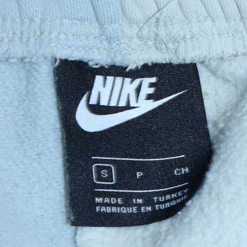 Womens UK Size S Nike Regular Fit Jogger White Trousers