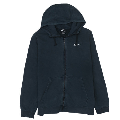 Mens UK Size L Nike Black Full Zip Hoodie