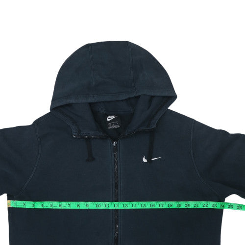 Mens UK Size L Nike Black Full Zip Hoodie