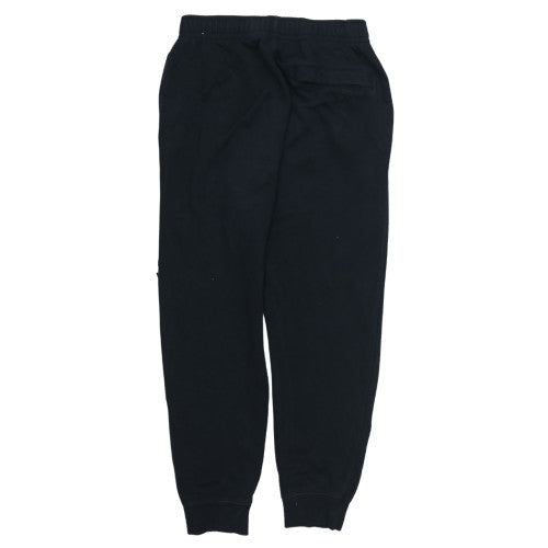 Mens UK Size S Nike Regular Fit Sweatpants Black Trousers