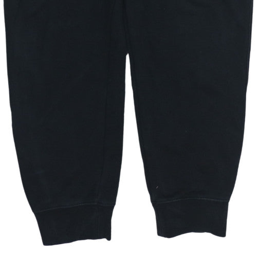 Mens UK Size S Nike Regular Fit Sweatpants Black Trousers