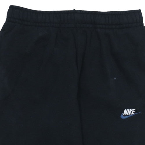 Mens UK Size S Nike Regular Fit Sweatpants Black Trousers