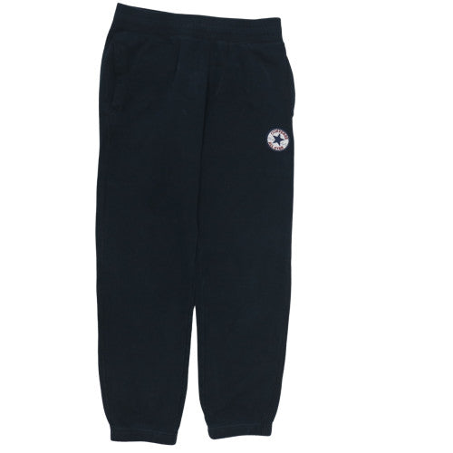 Mens UK Size S Converse Regular Fit Sweatpants Black Trousers