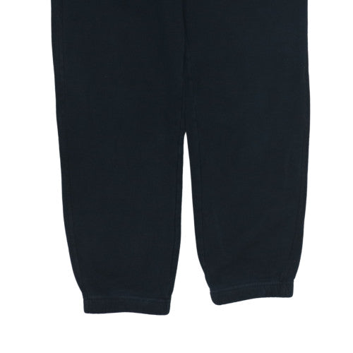 Mens UK Size S Converse Regular Fit Sweatpants Black Trousers