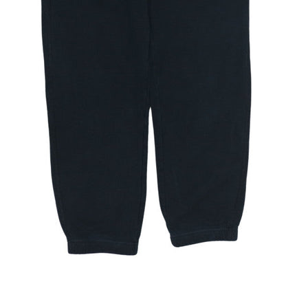 Mens UK Size S Converse Regular Fit Sweatpants Black Trousers
