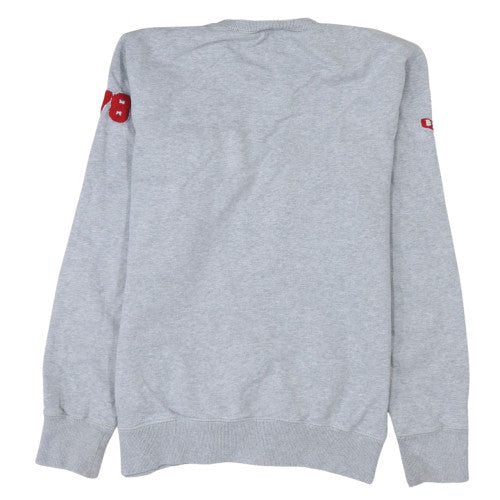 Mens UK Size L Diesel Grey Pullover Sweatshirt