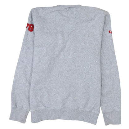 Mens UK Size L Diesel Grey Pullover Sweatshirt
